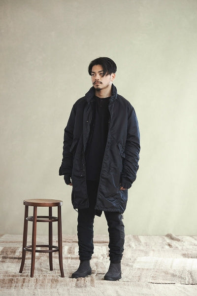 SOLDIER COAT NYLON TWILL WITH GORE-TEX INFINIUM
