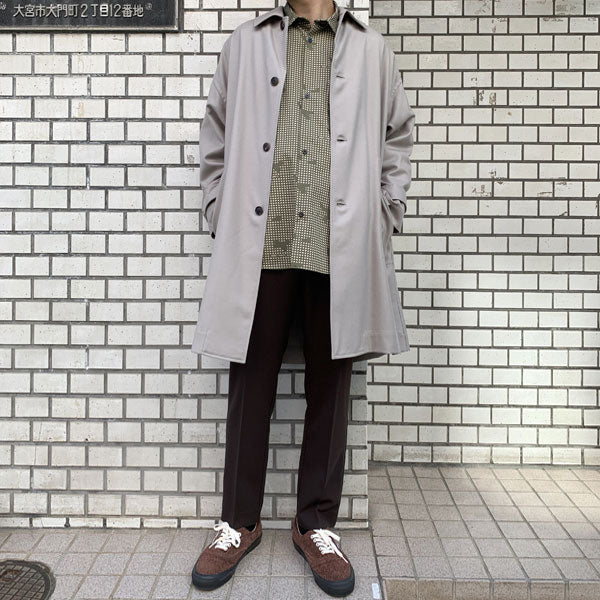 SHIRT COAT WOOL SOFT SERGE