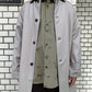 SHIRT COAT WOOL SOFT SERGE