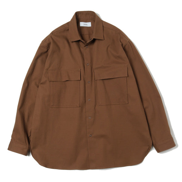 FLAP POCKET SHIRT ORGANIC COTTON SOFT AMUNZEN