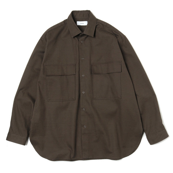 FLAP POCKET SHIRT ORGANIC COTTON SOFT AMUNZEN