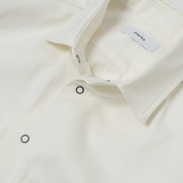 FLAP POCKET SHIRT ORGANIC COTTON SOFT AMUNZEN