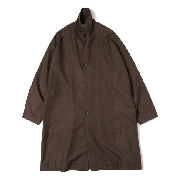 SHIRT COAT WOOL SOFT SERGE