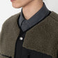 Wool Boa Fleece Field Cardigan