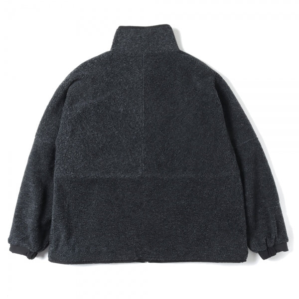 Wool 100% Fleece Nylon Reverse Blouson