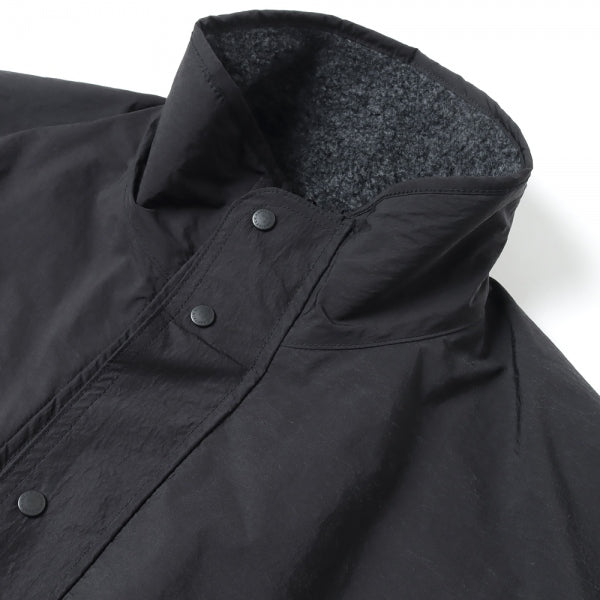 Wool 100% Fleece Nylon Reverse Blouson