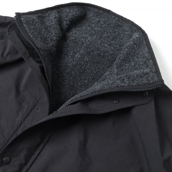 Wool 100% Fleece Nylon Reverse Blouson