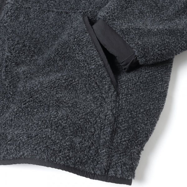Wool 100% Fleece Nylon Reverse Blouson (KS22FJK07) | KAPTAIN 