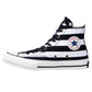 CHUCK TAYLOR MATERIAL HI(BLACK/WHITE)