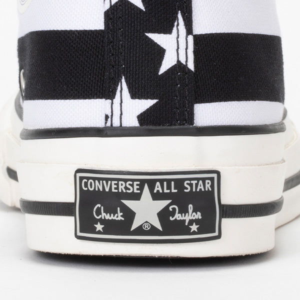 CHUCK TAYLOR MATERIAL HI(BLACK/WHITE)