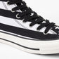 CHUCK TAYLOR MATERIAL HI(BLACK/WHITE)