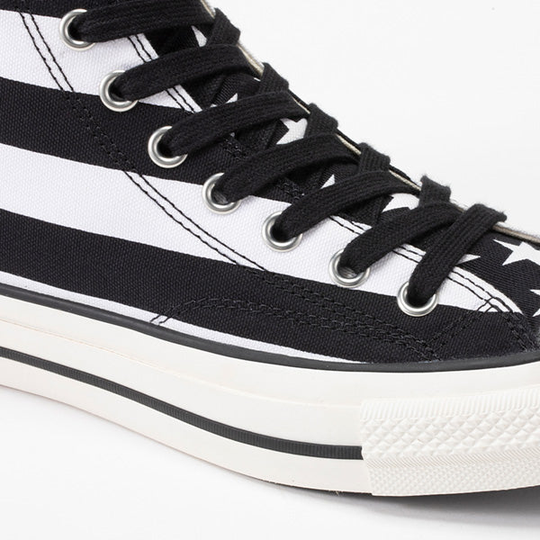 CHUCK TAYLOR MATERIAL HI(BLACK/WHITE)