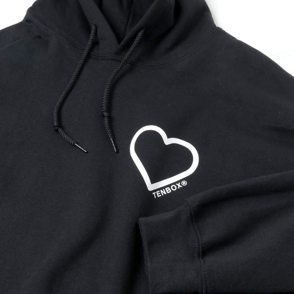 HEART YINYANG PEACE HOODIE