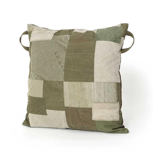 CUSHION M UPCYCLED US ARMY CLOTH