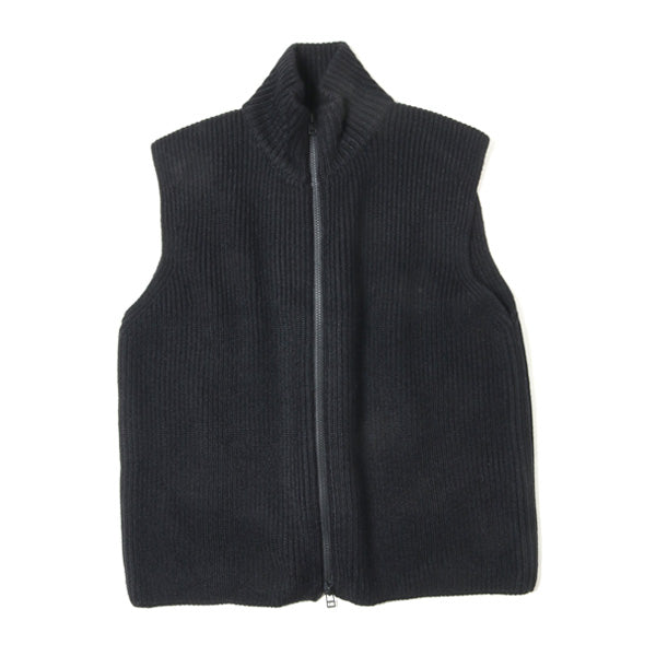 URU Tokyo WOOL ALPACA ZIP UP KNIT VEST - メルカリ