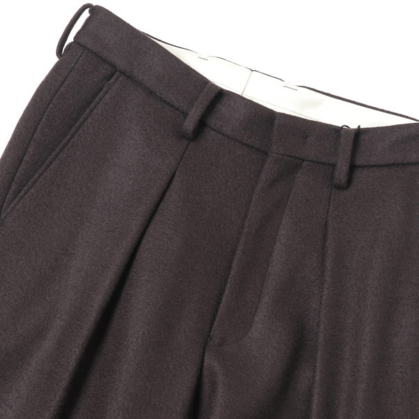 通販] URU (ウル) WOOL PONCH - 1 TUCK PANTS 商品ページ – fazeone