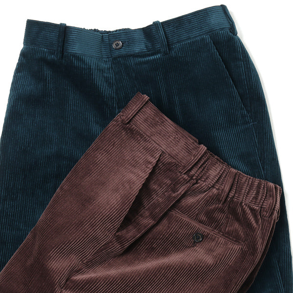 STRAIGHT FIT TROUSERS ORGANIC COTTON CORDUROY