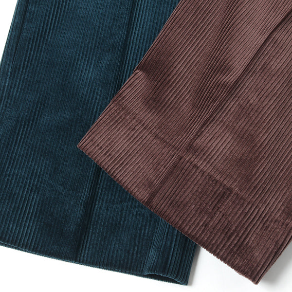 STRAIGHT FIT TROUSERS ORGANIC COTTON CORDUROY