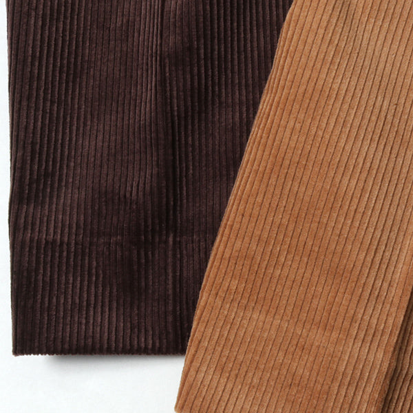 PLEAT FRONT PEGTOP ORGANIC COTTON CORDUROY