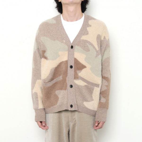 WATER SURFACE PATTERN KNIT CARDIGAN (W-21304) | saby / トップス