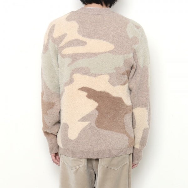 WATER SURFACE PATTERN KNIT CARDIGAN (W-21304) | saby / トップス