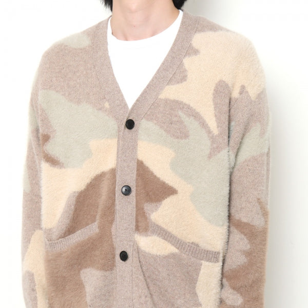 WATER SURFACE PATTERN KNIT CARDIGAN (W-21304) | saby / トップス