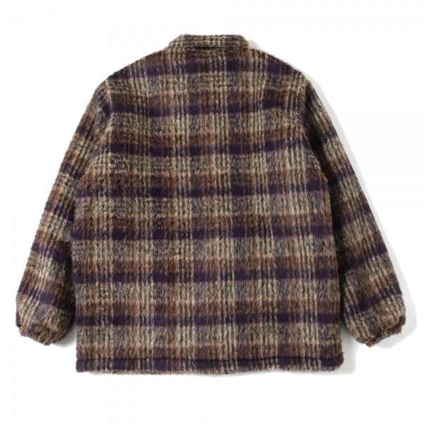 Coach Jacket -A/PE/W/AP Shaggy Plaid