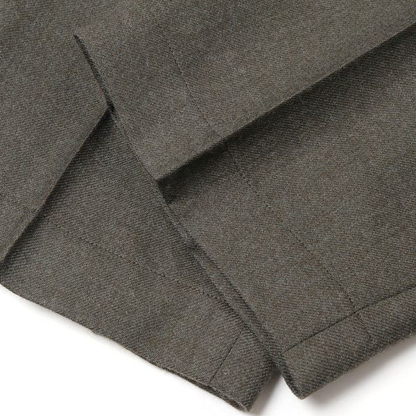 3TUCK TAPERED FIT EASY WOOL SOFT SERGE