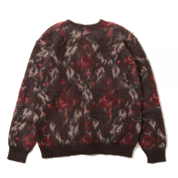 Mohair Cardigan - Rose