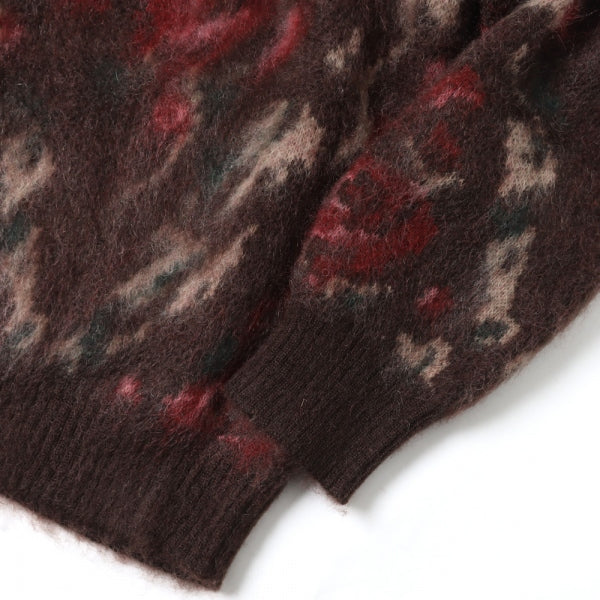 Mohair Cardigan - Rose