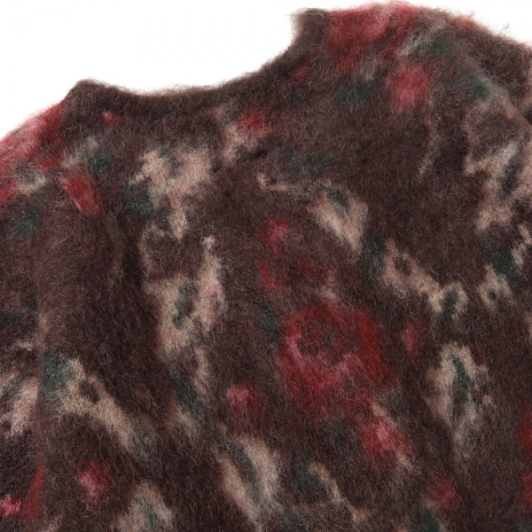 Mohair Cardigan - Rose