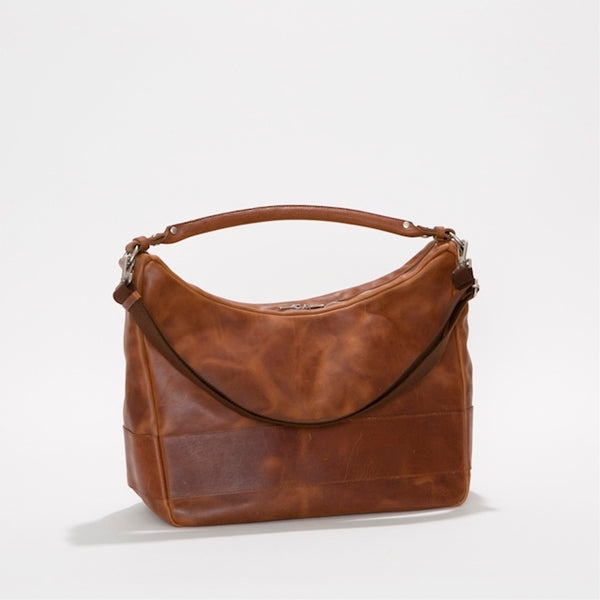 Oiled Leather 2Way Shoulder Bag