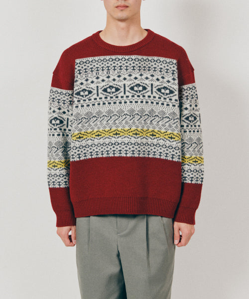 Jacquard Sweater