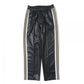 SYNTHETIC LEATHER TRACK PANTS