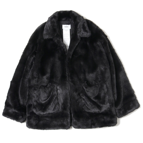 HAND-PAINTED FUR JACKET