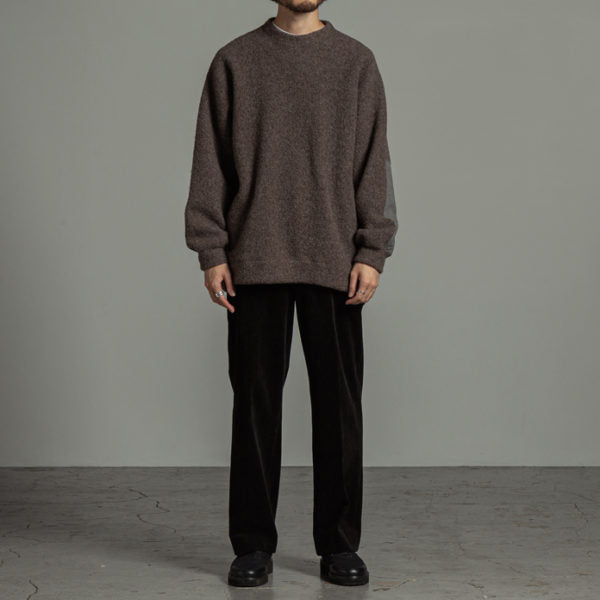 CREW NECK WOOL SHEEP PILE