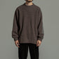 CREW NECK WOOL SHEEP PILE