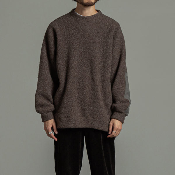 CREW NECK WOOL SHEEP PILE