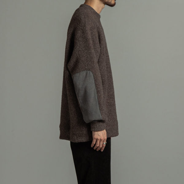 CREW NECK WOOL SHEEP PILE