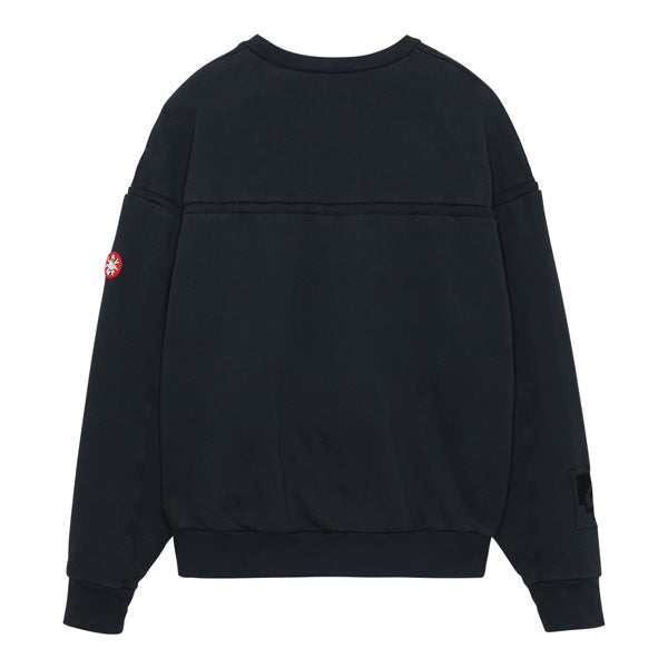 OVERDYE DOUBLE FACE CREW NECK