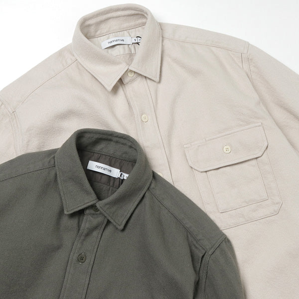 WORKER SHIRT JACKET COTTON KERSEY