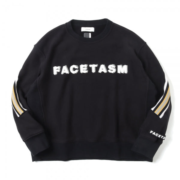 FACETASM×KOSUKE KAWAMURA RIB XXL LOGO SWEAT