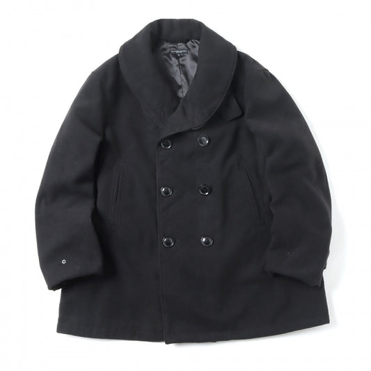 LH Pea Coat - Polyester Fake Melton