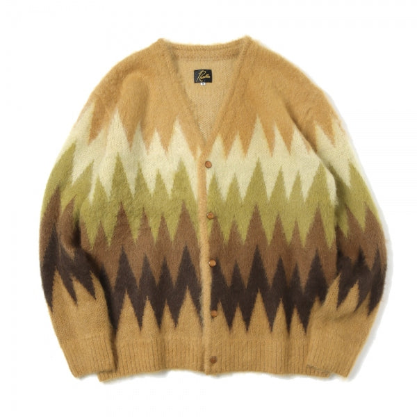 Mohair Cardigan - Zigzag