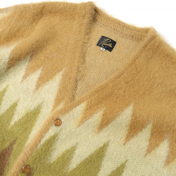 Mohair Cardigan - Zigzag
