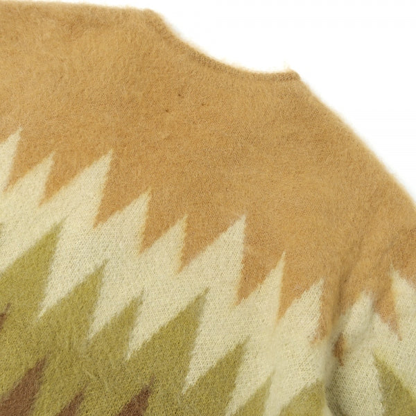 Mohair Cardigan - Zigzag