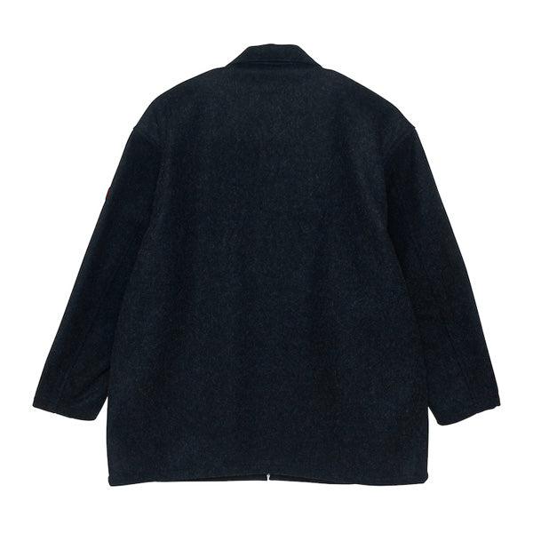 HEAVY WOOL ZIP JACKET