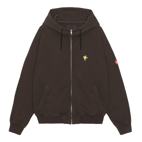 OVERDYE ZIG-BOY ZIP BIG HEAVY HOODY