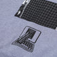 WASTE GRID CREW NECK