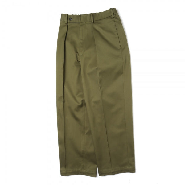 CLASSIC FIT TROUSERS ORGANIC COTTON TWILL